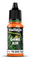 VALLEJO GAME AIR 76.008 ORANGE FIRE (12) ACRYLIC AIRBRUSH PAINT 17ML