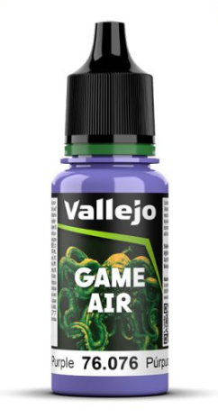 VALLEJO GAME AIR 76.076 ALIEN PURPLE  (19) ACRYLIC AIRBRUSH PAINT 17ML