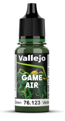 VALLEJO GAME AIR 76.123 ANGEL GREEN (35) ACRYLIC AIRBRUSH PAINT 17ML