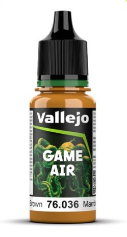 VALLEJO GAME AIR 76.036 BRONZE BROWN (41) ACRYLIC AIRBRUSH PAINT 17ML