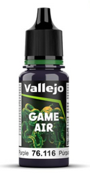 VALLEJO GAME AIR 76.116 MIDNIGHT PURPLE (21) ACRYLIC AIRBRUSH PAINT 17ML