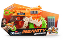 ZURU X-SHOT INSANITY HORROR FIRE REAPER X FOAM DART GUN WITH 8 DARTS