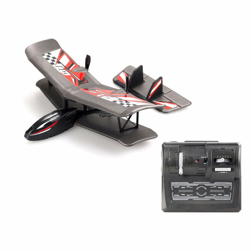 SILVERLIT FLYBOTIC BI-WING EVO REMOTE CONTROL PLANE RED