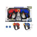 SPACE PATROL BLASTERS 2 PACK WITH LIGHTS AND SOUNDS