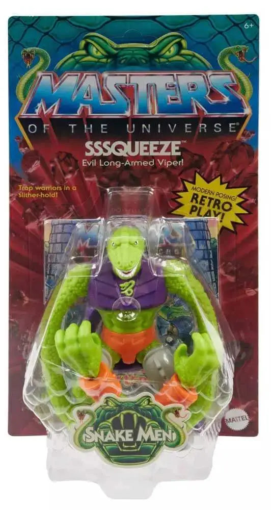 MASTERS OF THE UNIVERSE SNAKE MEN - SSSQUEEZE EVIL LONG ARMED VIPER