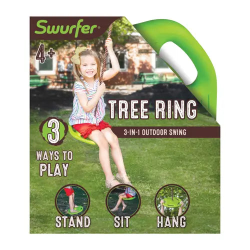 SWURFER TREE RING SWING GET OUT AND HANG OUT 3 WAYS TO PLAY