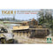 TAKOM 2202 TIGER I SD.KFZ.181 PZ.KPFW.VI AUSF.E EARLY PRODUCTION MODEL WITH STEEL WHEELS AND ZIMMERIT GRUPPE FEHRMANN 1/35 SCALE PLASTIC MODEL KIT TANK