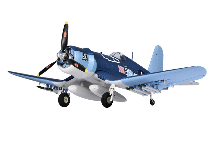 TOP RC 750MM WINGSPAN F4U CORSAIR PNP WITH FLIGHT STABILIZER RC AIRCRAFT PLUG AND PLAY REQUIRES TRANSMITTER, BATTERY AND CHARGER