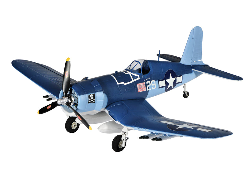 TOP RC 750MM WINGSPAN F4U CORSAIR PNP WITH FLIGHT STABILIZER RC AIRCRAFT PLUG AND PLAY REQUIRES TRANSMITTER, BATTERY AND CHARGER