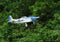 TOP RC 750MM WINGSPAN P51 MUSTANG PNP PLUG AND PLAY WITH FLIGHT STABILIZER RC MODEL PLANE - BLUE