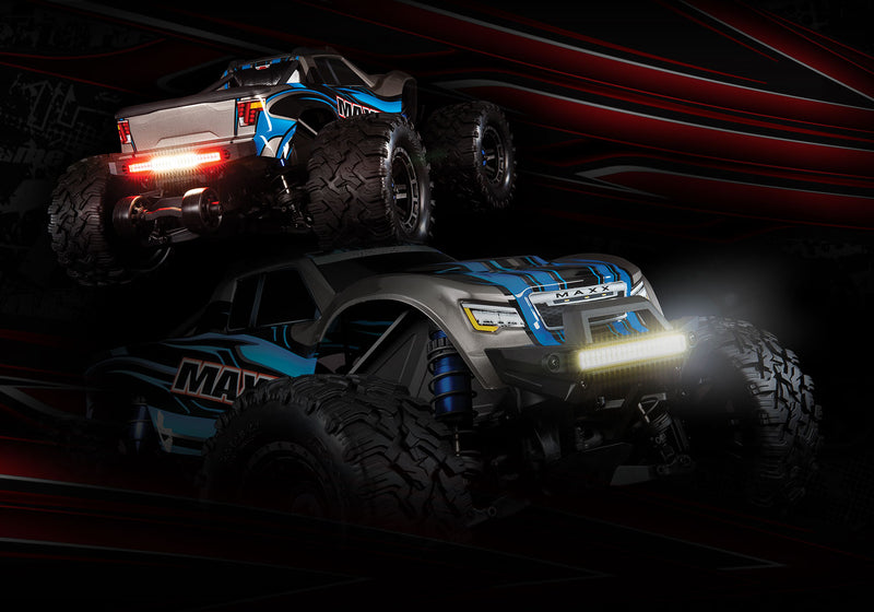 TRAXXAS 8990 HIGH OUTPUT OFF ROAD LIGHT KIT WITH AMPLIFIER SUITS MAXX