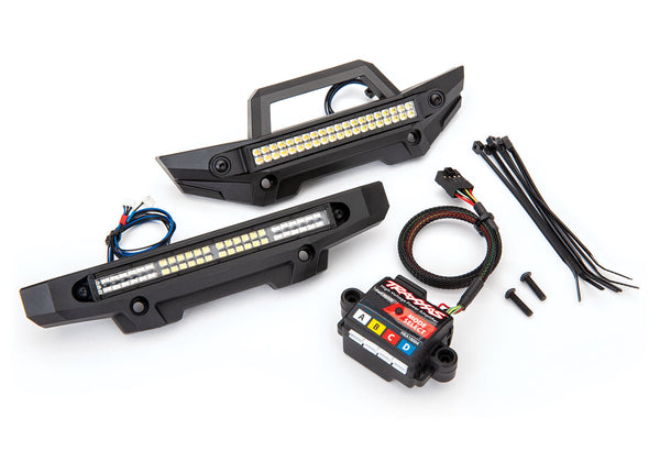 TRAXXAS 8990 HIGH OUTPUT OFF ROAD LIGHT KIT WITH AMPLIFIER SUITS MAXX