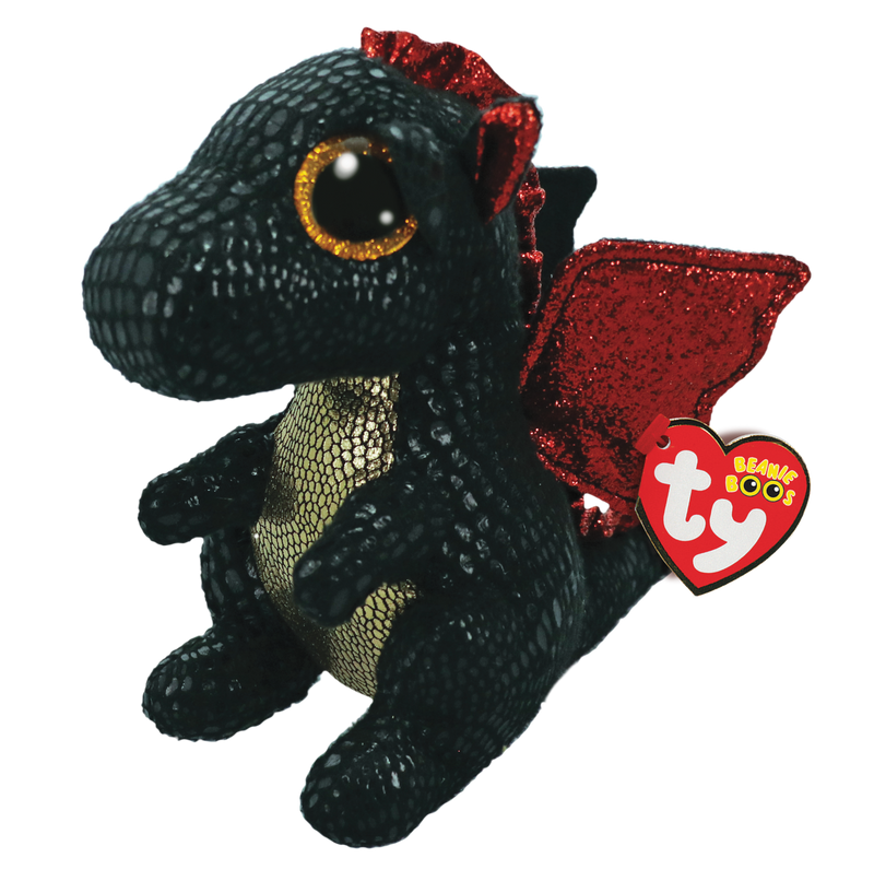 TY BEANIE BOOS GRINDAL DRAGON REGULAR PLUSH