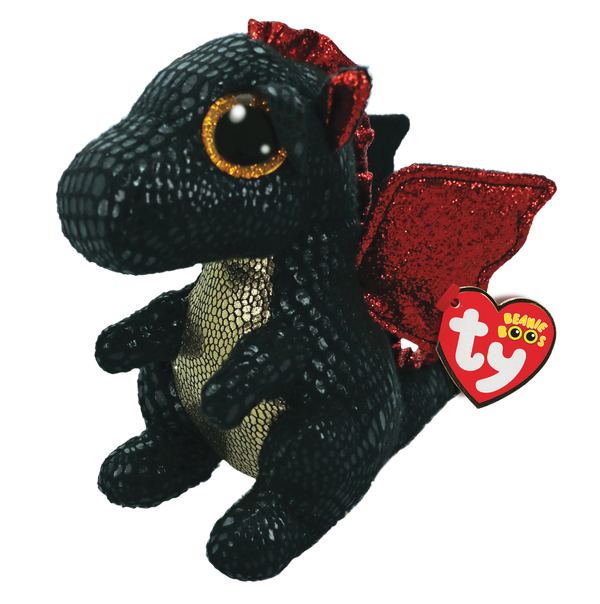 TY BEANIE BOOS GRINDAL DRAGON MEDIUM PLUSH