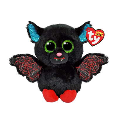 TY BEANIE BOOS OPHELIA BLACK BAT REGULAR PLUSH