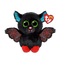 TY BEANIE BOOS OPHELIA BLACK BAT REGULAR PLUSH