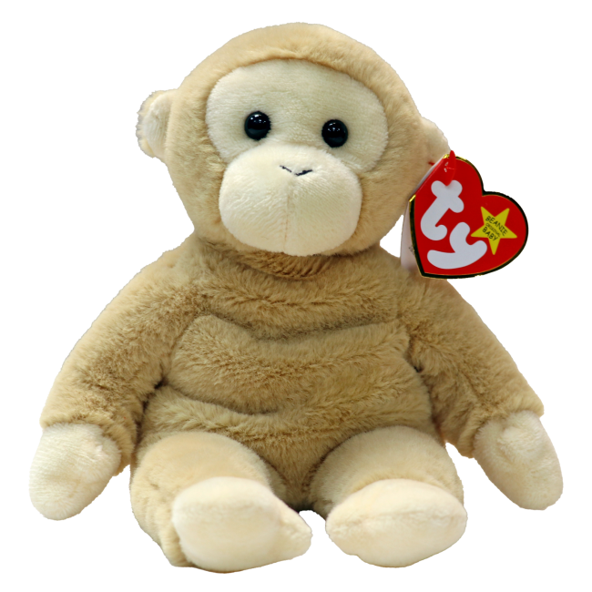 TY BEANIE BABIES BONGO II MONKEY REGULAR PLUSH