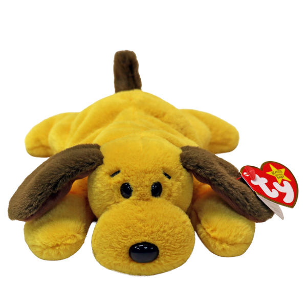 TY BEANIE BABIES BONES II BROWN DOG REGULAR PLUSH