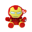 TY ORIGINAL BEANIE BABIES MARVEL IRON MAN REGULAR SOFT PLUSH