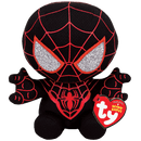 TY ORIGINAL BEANIE BABIES MARVEL SPIDER-MAN MILES MORALES REGULAR PLUSH