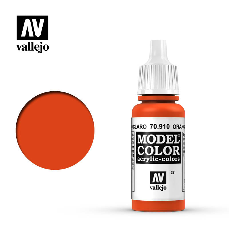 VALLEJO 70.910 MODEL COLOR ORANGE RED