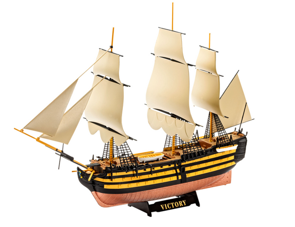 REVELL 05819 HMS VICTORY ADMIRAL NELSON'S FLAGSHIP 1/450 SCALE PLASTIC MODEL KIT SAILSHIP