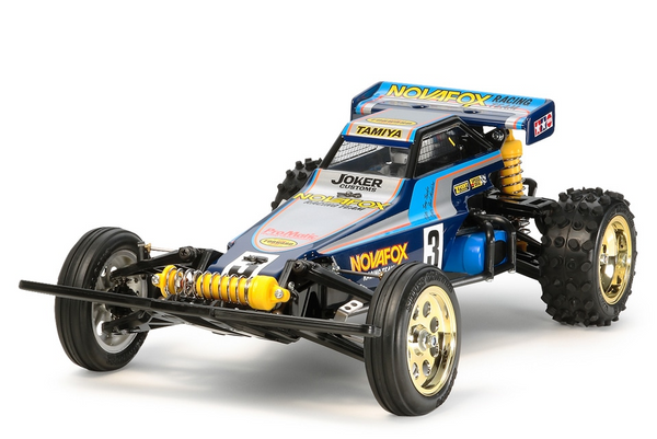 TAMIYA 58577 NOVAFOX OFFROAD 2WD RACING BUGGY 1/10 SCALE REMOTE CONTROL KIT REQUIRES BATTERIES AND ELECTRONICS