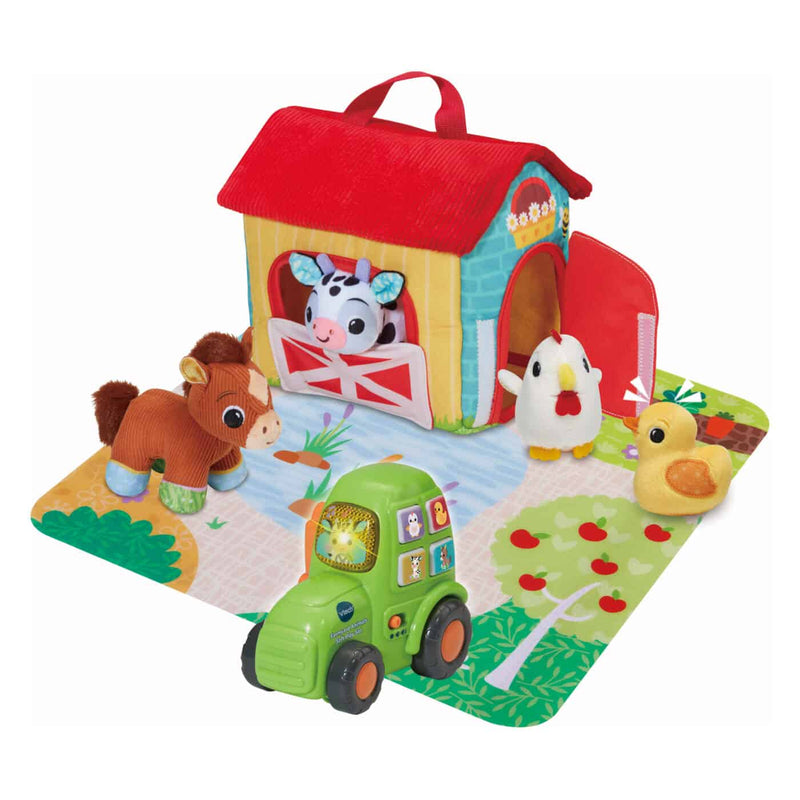 VTECH FARMYARD ANIMALS SOFT PLAY SET