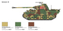 ITALERI 25752 PANTHER SD.KFZ.171 AUSF.A WITH ZIMMERMIT 1/56 SCALE PLASTIC MODEL KIT