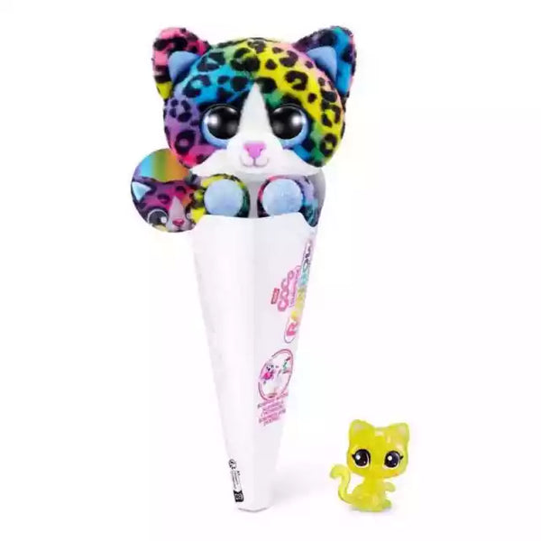 ZURU COCO SURPRISE RAINBOW COLLECTION DOTTY THE RAINBOW LEOPARD PLUSH