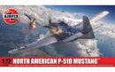 AIRFIX A01004B NORTH AMERICAN P-51D MUSTANG 1/72 SCALE PLASTIC MODEL KIT FIGHTER