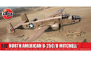AIRFIX A06015A NORTH AMERICAN B-25C/D MITCHELL 1:72 SCALE 166 PIECE PLASTIC MODEL KIT