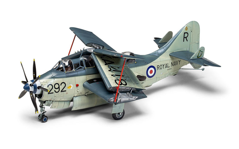 AIRFIX A11007 FAIRLEY GANNET AS.1/AS.4 TURBO PROP SUBMARINE HUNTER 1/48 SCALE PLASTIC MODEL KIT AIRCRAFT