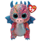 TY BEANIE BOOS FLINT PURPLE DRAGON REGULAR PLUSH