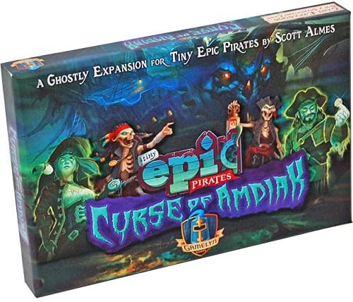 GAMELYN GAMES TINY EPIC PIRATES CURSE OF AMDIAK BOARD GAME EXPANSION PACK