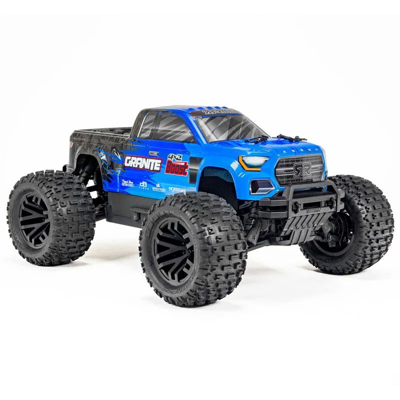 ARRMA GRANITE 4X2 BOOST MEGA 1/10 SCALE 2WD MONSTER TRUCK READY TO RUN BLUE INCLUDES BATTERY AND CHARGER