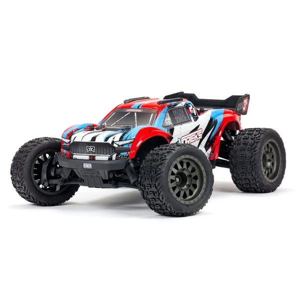 ARRMA VORTEKS 4X4 3S BLX STADIUM TRUCK READY TO RUN RED REQUIRES BATTERY AND CHARGER