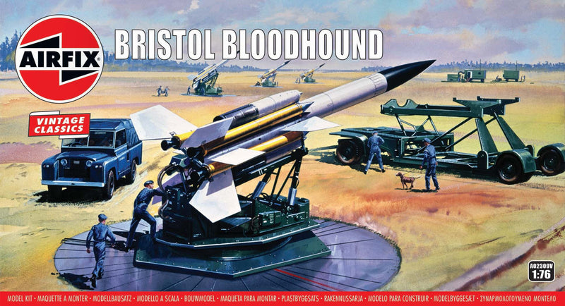 AIRFIX A02309V BRISTOL BLOODHOUND 1:76 SCALE 96 PIECE PLASTIC MODEL KIT