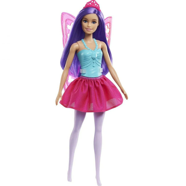 BARBIE DREAMTOPIA FAIRY DOLL PURPLE HAIR AND PINK WINGS