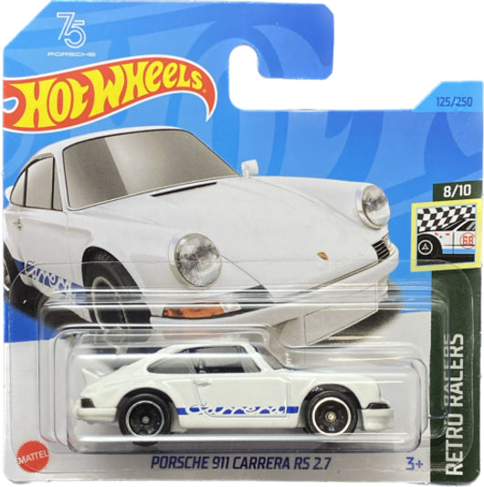 HOT WHEELS BASIC 125/250 - RETRO RACERS - PORSCHE 911 CARRERA RS 2.7