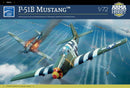 ARMA HOBBY 70041 P-51B MUSTANG FIGHTER 1/72 SCALE PLASTIC MODEL KIT