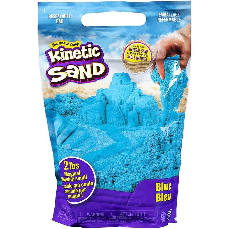 SPIN MASTER BLUE KINETIC SAND 907 GRAM RESEALABLE BAG