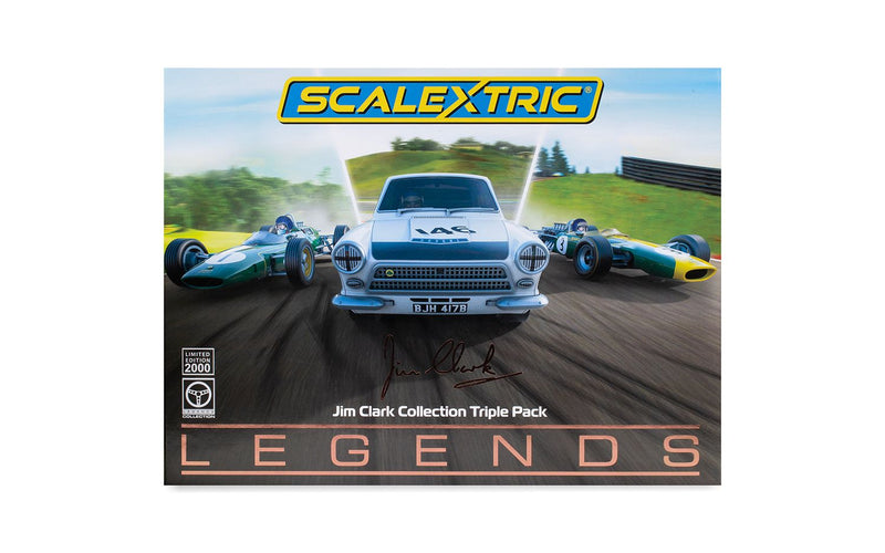 SCALEXTRIC C4395A JIM CLARK COLLECTION TRIPLE PACK