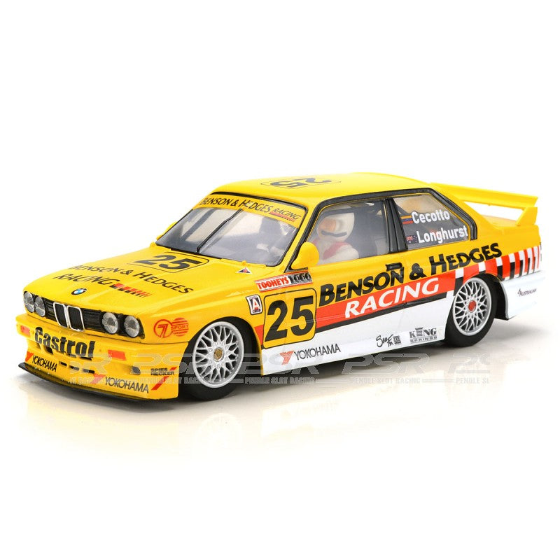 SCALEXTRIC C4401 1:32 BMW E30 M3 BATHURST 1000 1992 LONGHURST AND CECOTTO SLOT CAR