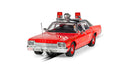 SCALEXTRIC C4408 DODGE MONACO CHICAGO FIRE DEPARTMENT 1/32 SCALE SLOT CAR