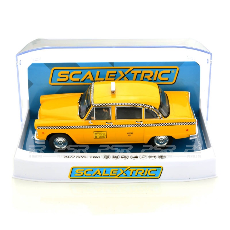 SCALEXTRIC C4432 - 1977 NYC TAXI 1/32 SCALE SLOT CAR