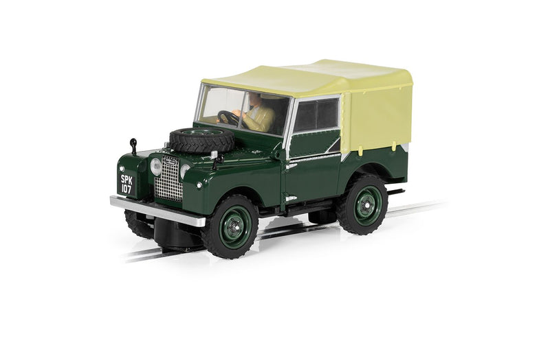 SCALEXTRIC C4441 LAND ROVER SERIES 1 GREEN 1/32 SCALE SLOT CAR