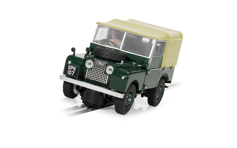 SCALEXTRIC C4441 LAND ROVER SERIES 1 GREEN 1/32 SCALE SLOT CAR