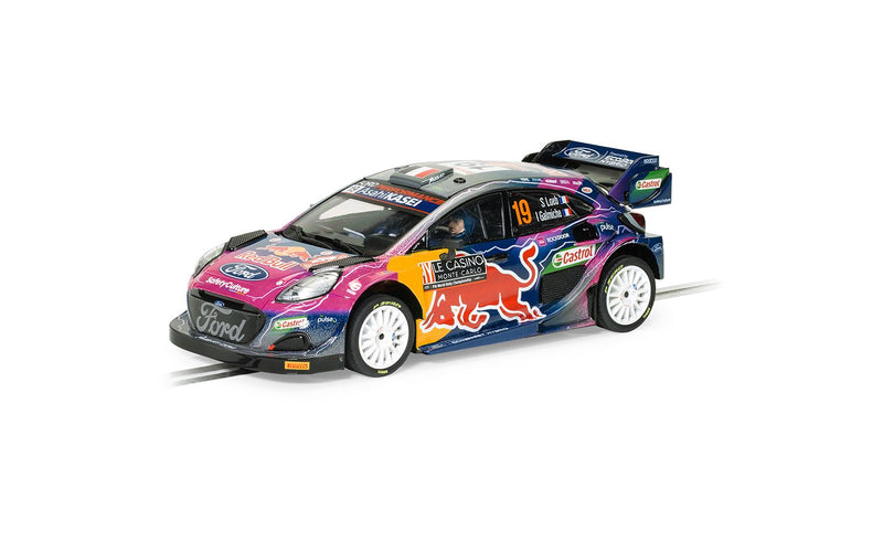 SCALEXTRIC C4448 FORD PUMA WRC RALLY SEBASTIAN LOEB 2022 MONTE CARLO RALLY 1/32 SCALE SLOT CAR