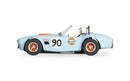 SCALEXTRIC C4509 SHELBY COBRA 289 GULF EDITION 1/32 SCALE SLOT CAR